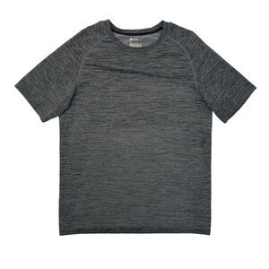 Zella T Shirt Men XL Extra Large Grey Seamless Performance Crew Neck Workout Tee